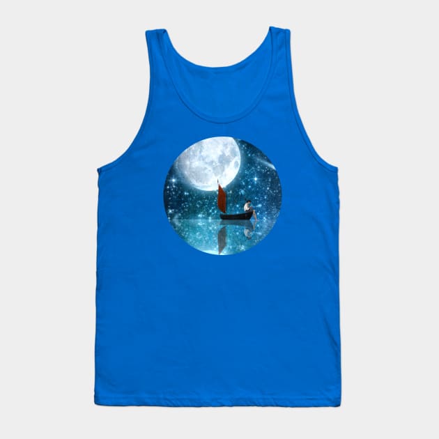 The Moon and Me v2 Tank Top by DVerissimo